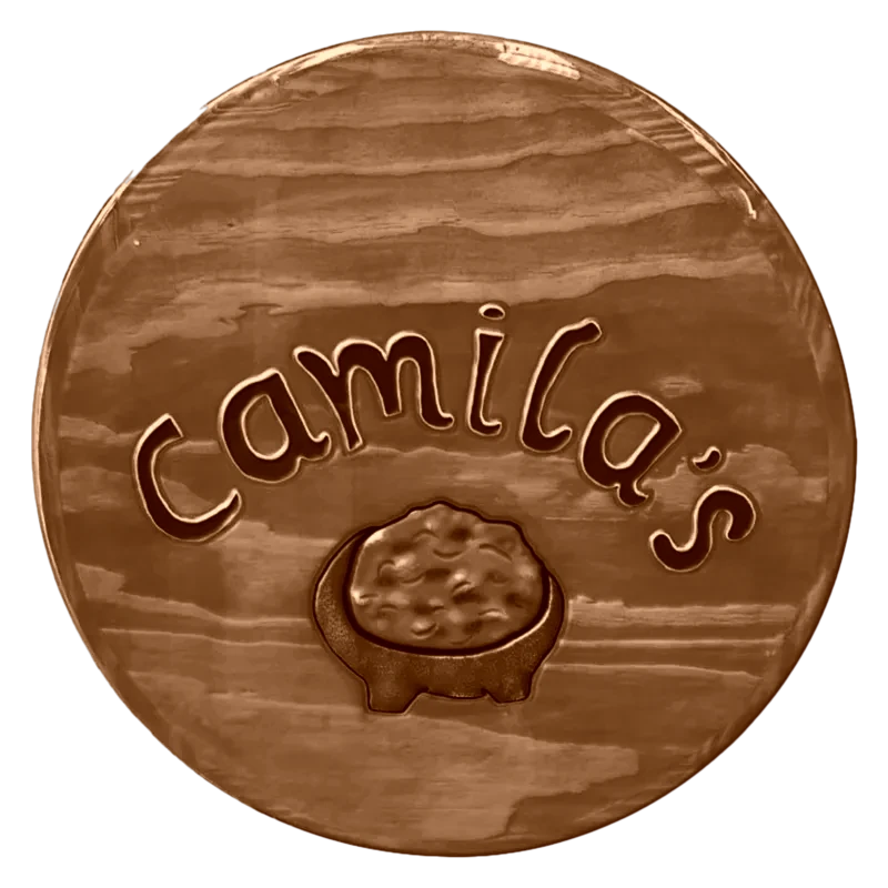 Camila 24 en acabado Nogal Claro