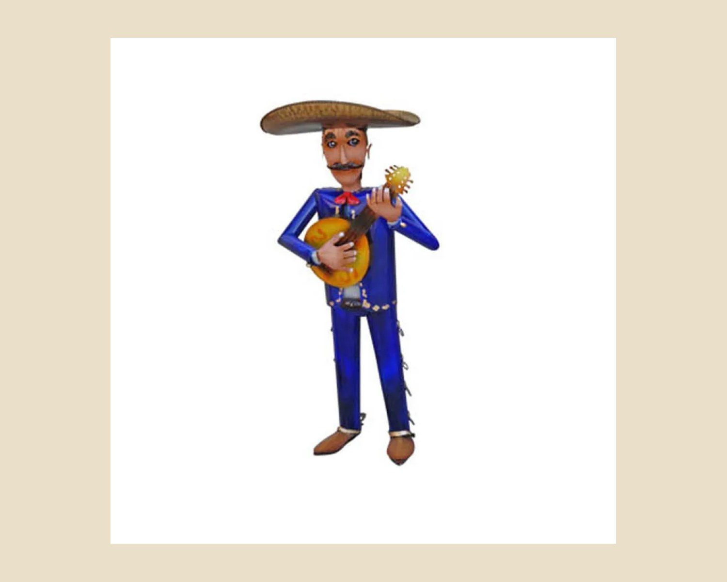 MARIACHÍ — Decoración artesanal de Tonalá, Jalisco