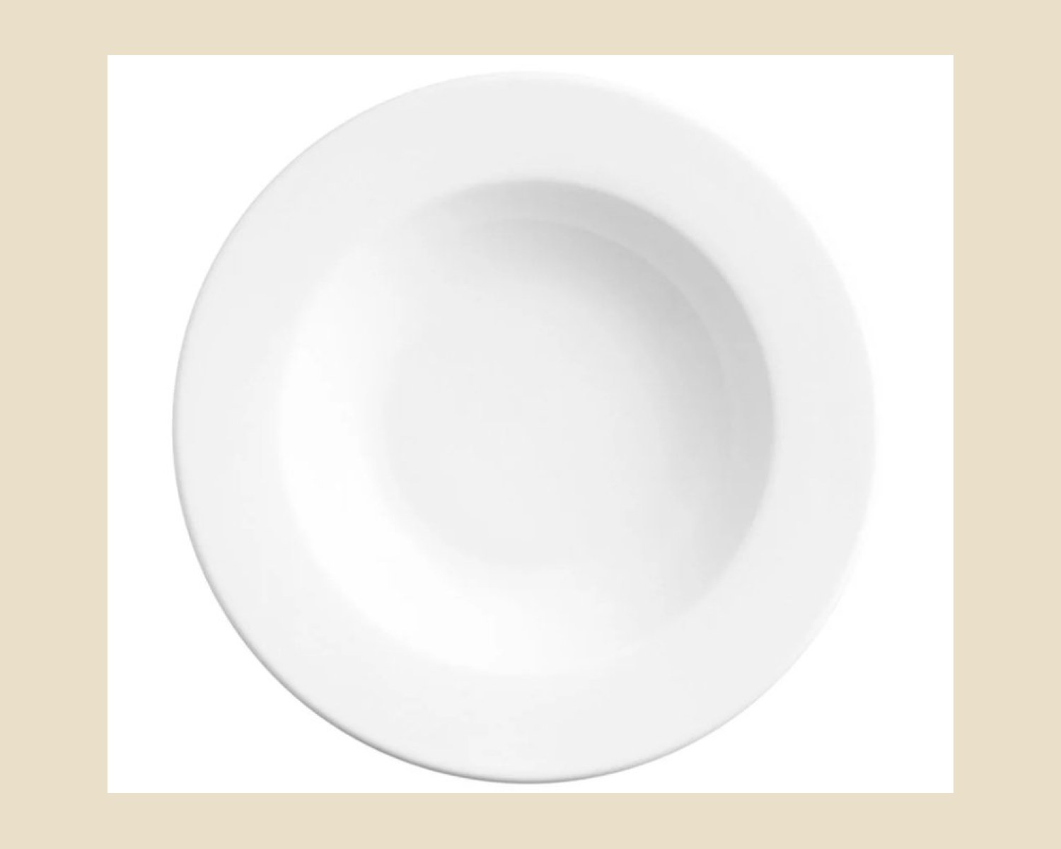 Caja de 24 piezas Plato Pasta Blanco Polar de 30 cm | Anfora