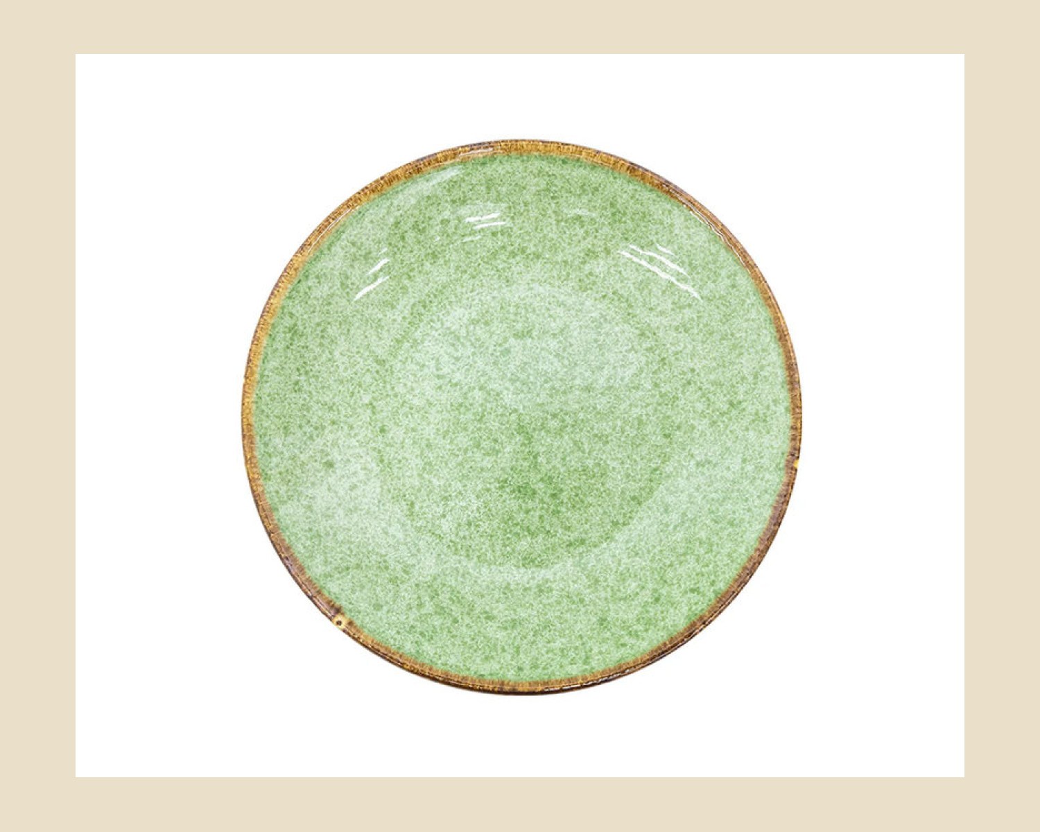 Plato Trinche 23 cm Chena sin Relieve | Cabo Verde