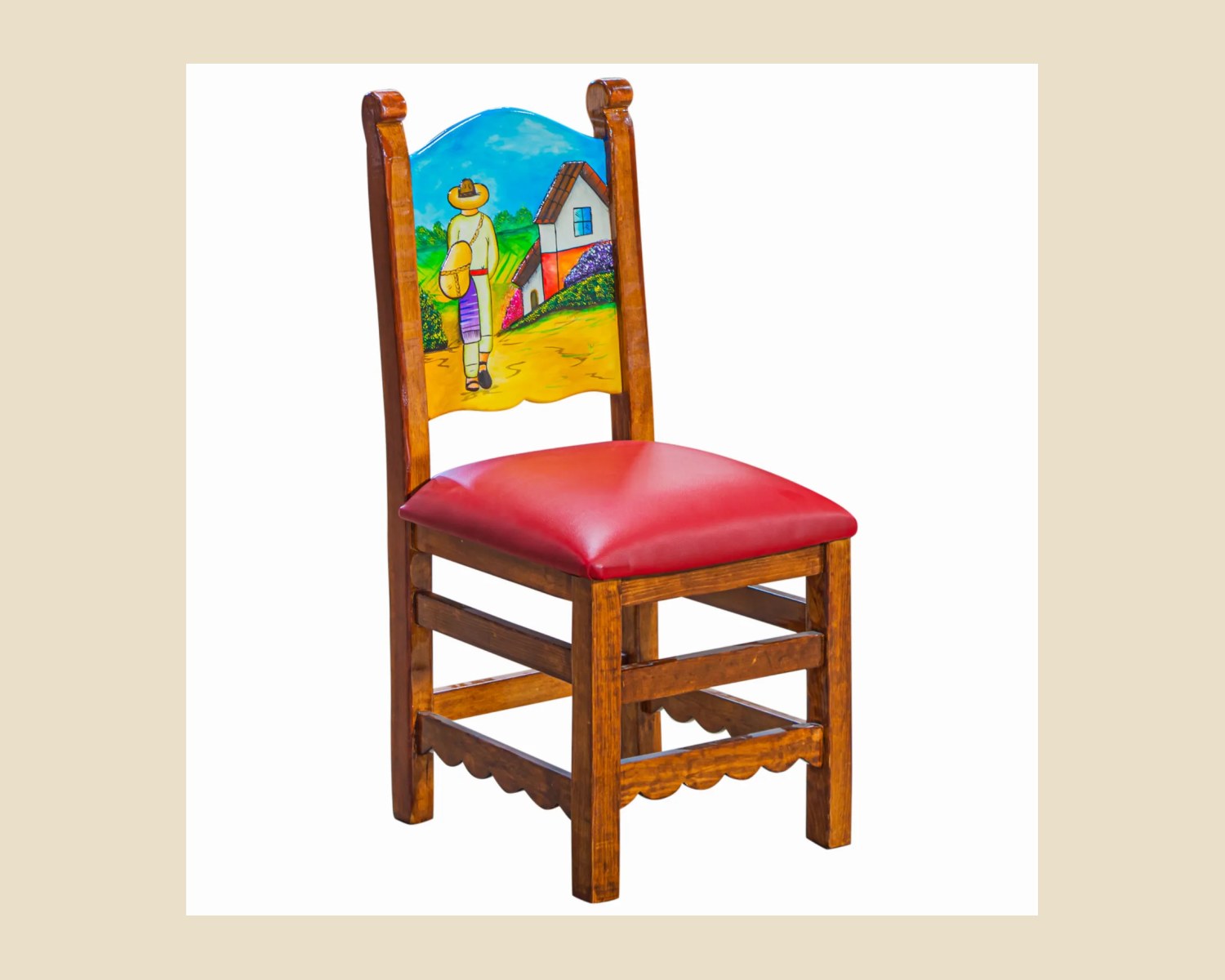 SILLA ZACATEAS — Sillas artesanal de Tonalá, Jalisco