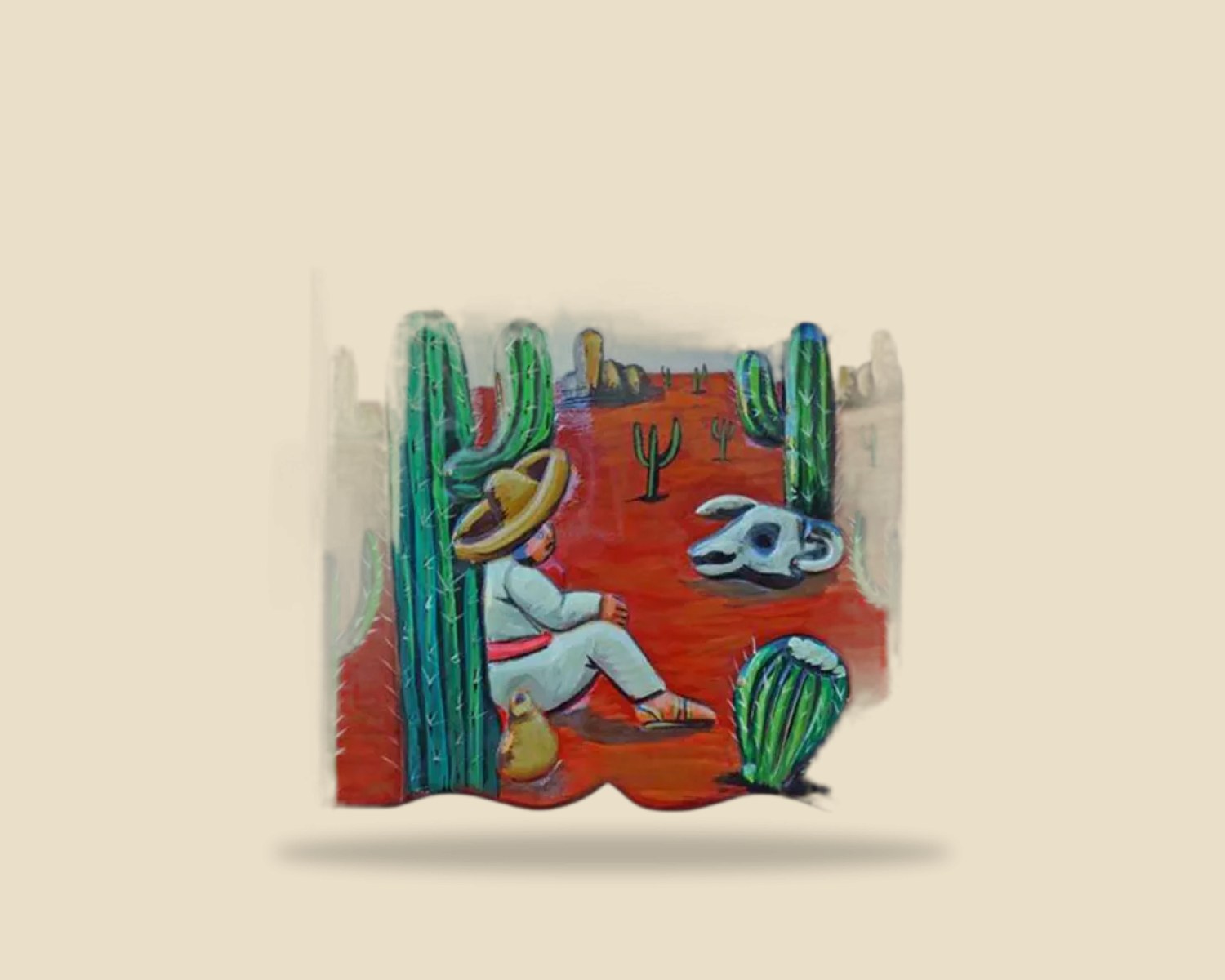 Cactus y Aldeano — vista 5 de 5