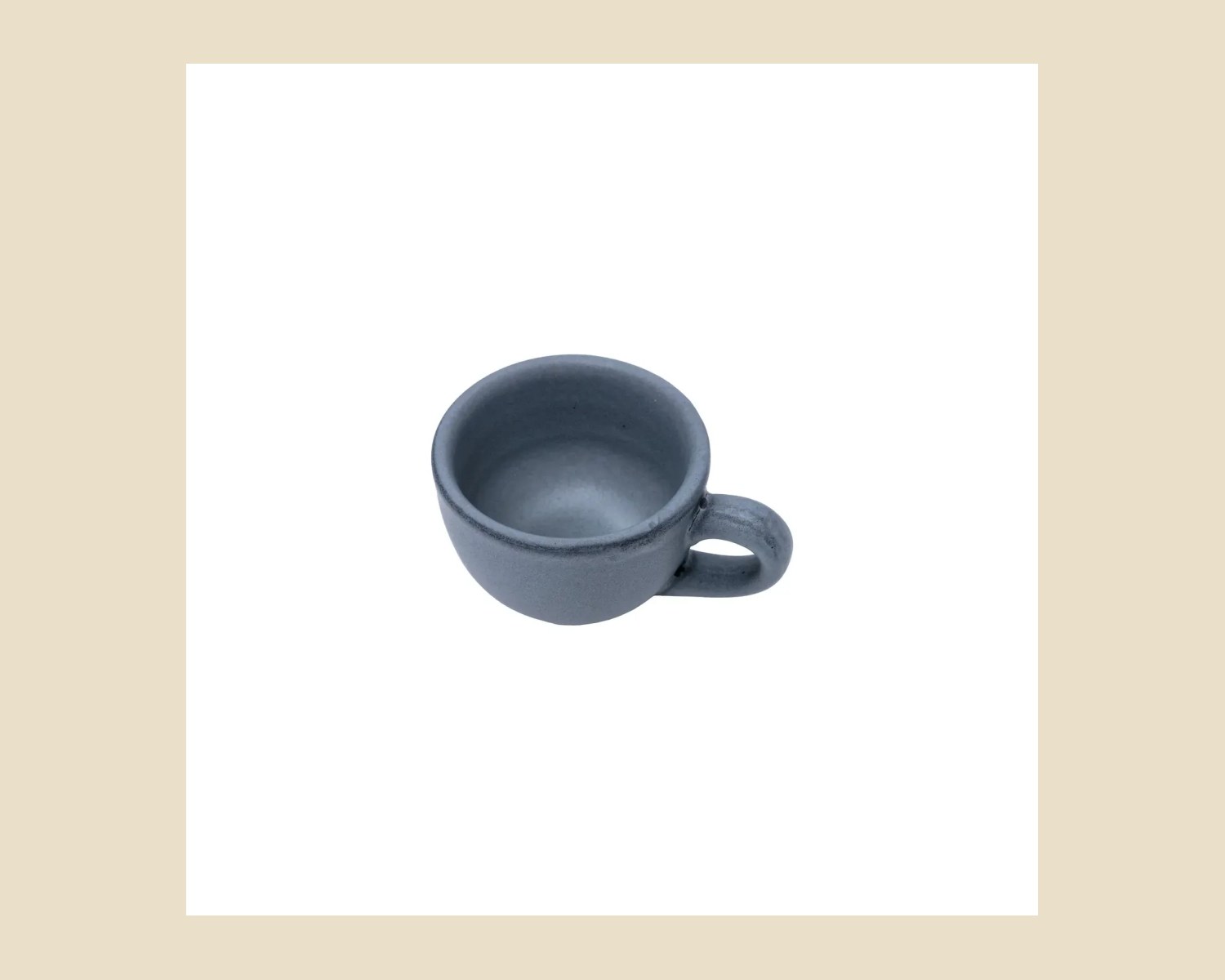 Taza Espresso 90 cc | Gris Denali Mate — vista 3 de 3