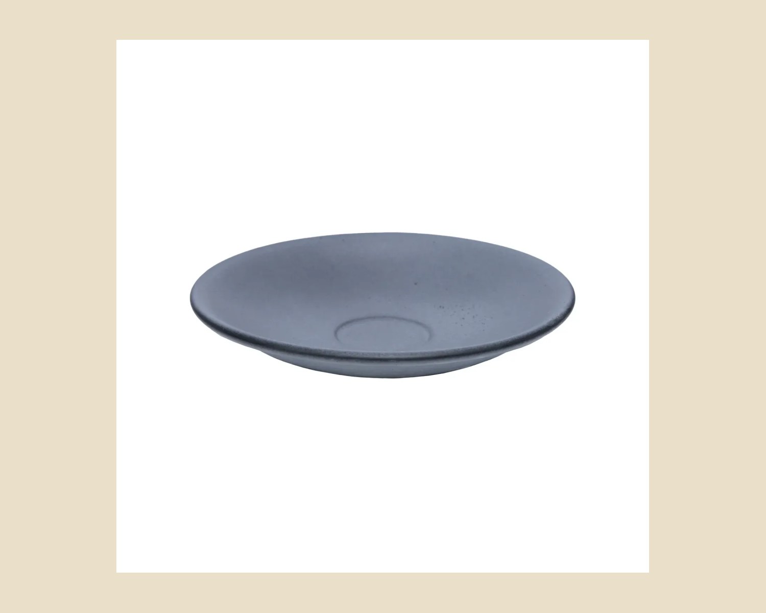 Plato para Taza Espresso 13 cm | Gris Denali Mate — vista 2 de 2