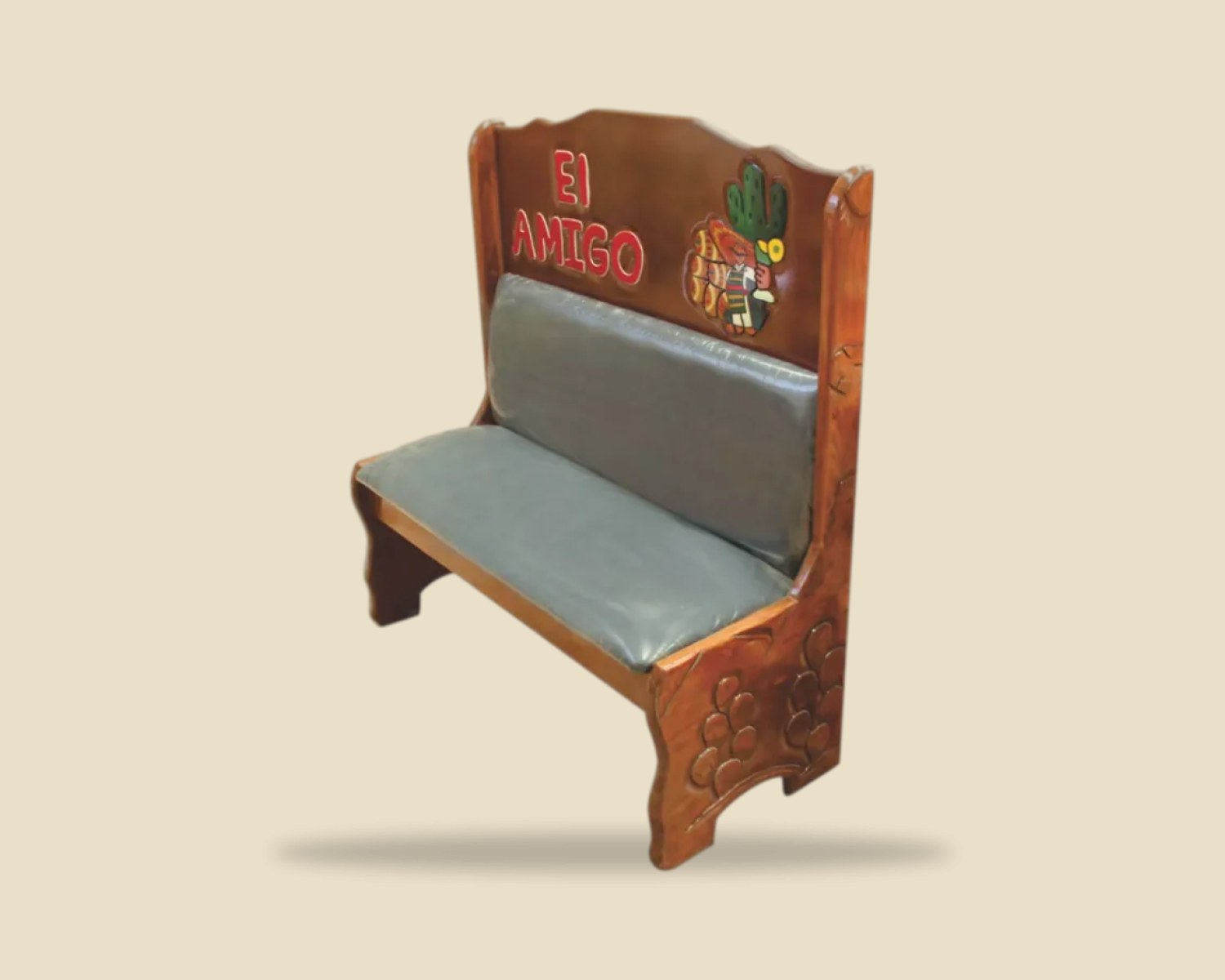El amigo — Rustico Pintado artesanal de Tonalá, Jalisco