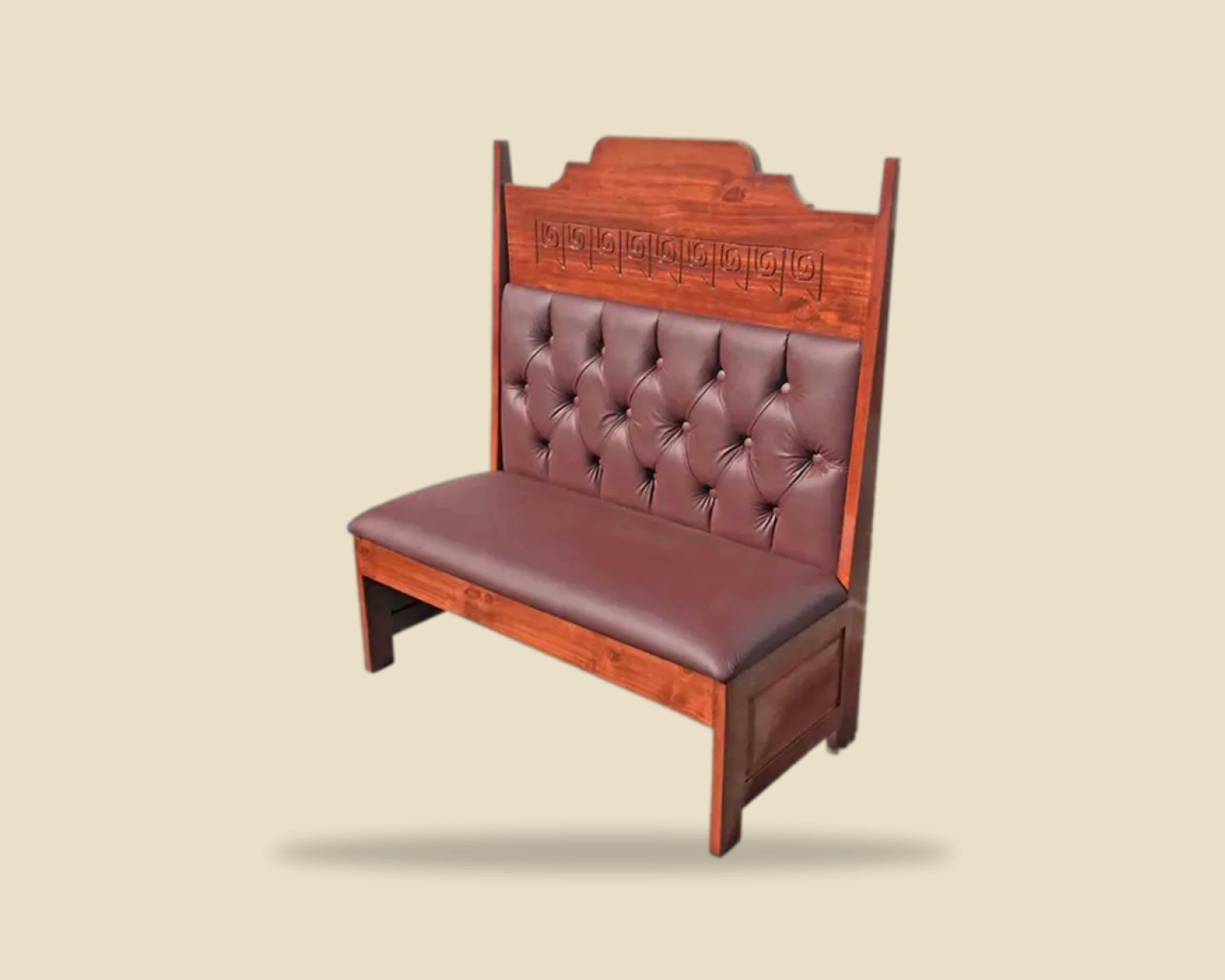 Clase — Booth Moderno artesanal de madera, hecho a mano en Tonalá, Jalisco