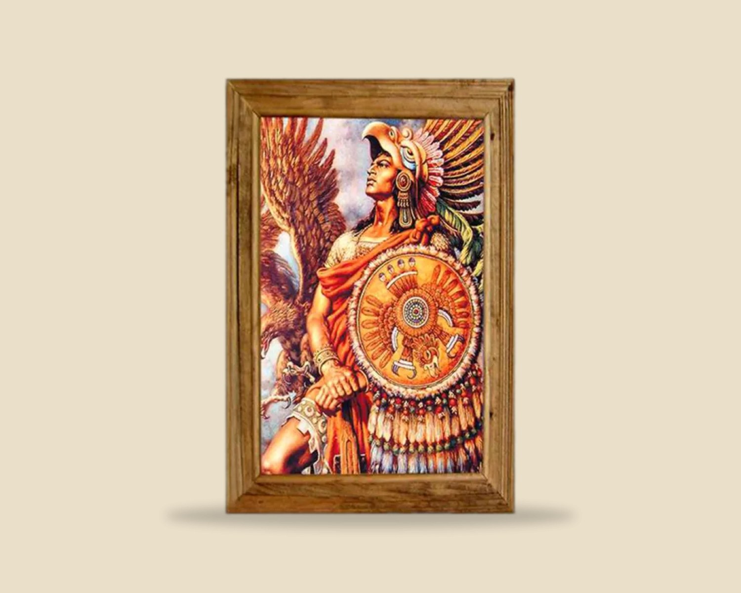Escena Mexicana 004 — Cuadros artesanal de Tonalá, Jalisco