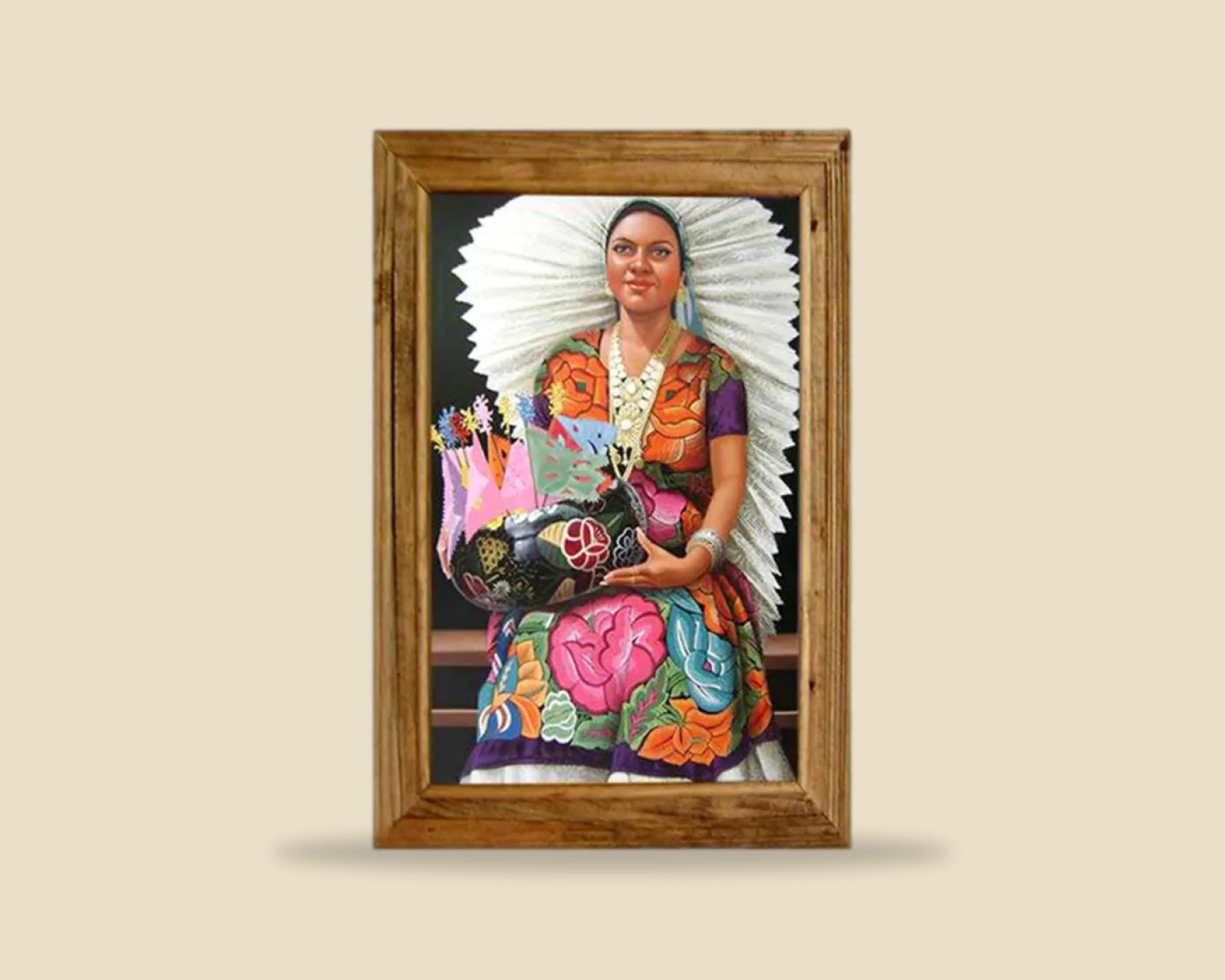 Escena Mexicana 007 — Cuadros artesanal de Tonalá, Jalisco