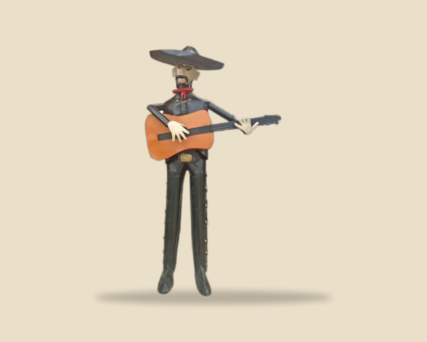 Mariachi Fierro Pintado — Fierro Forjado Decor artesanal de Tonalá, Jalisco
