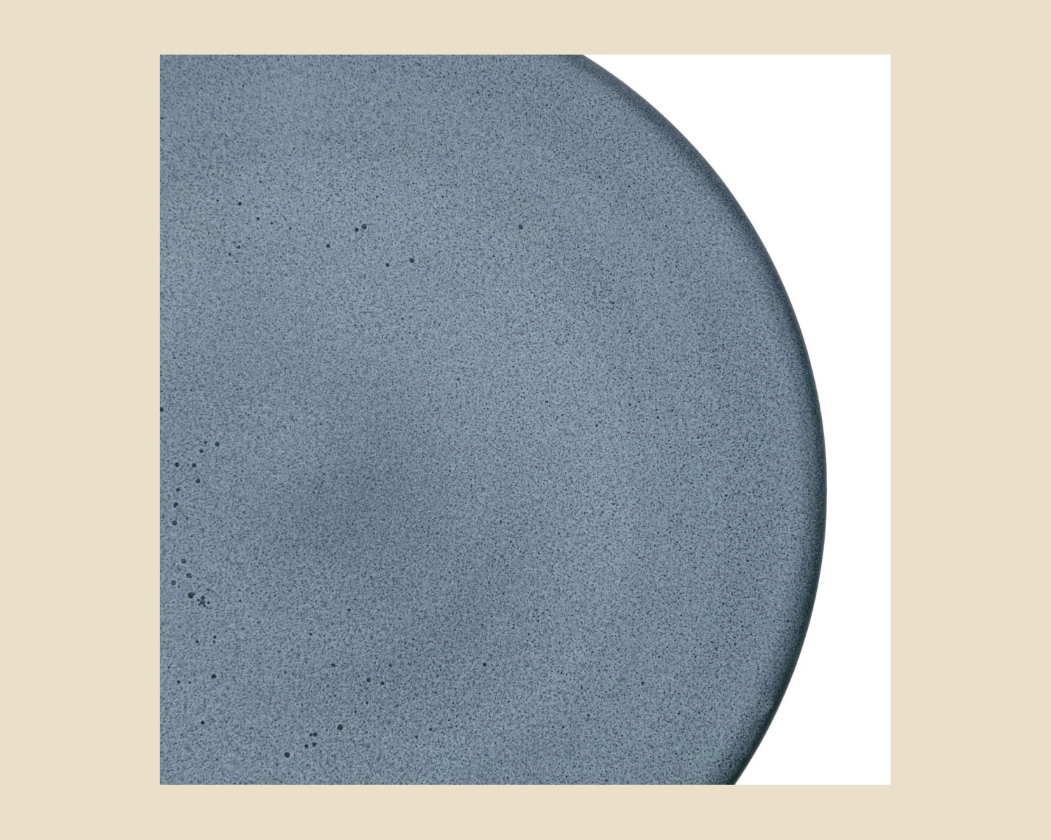 Plato Trinche 23 cm | Gris Denali Mate — vista 3 de 3