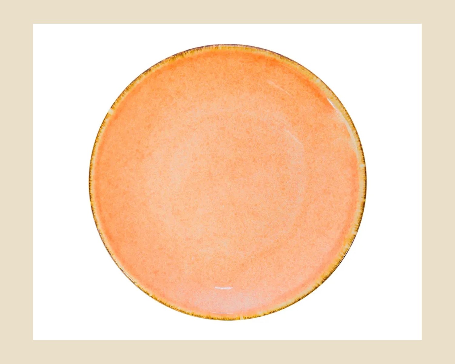 Plato Trinche Chena sin Relieve 27 cm | Cabo Naranja — Platos artesanal de madera, hecho a mano en Tonalá, Jalisco