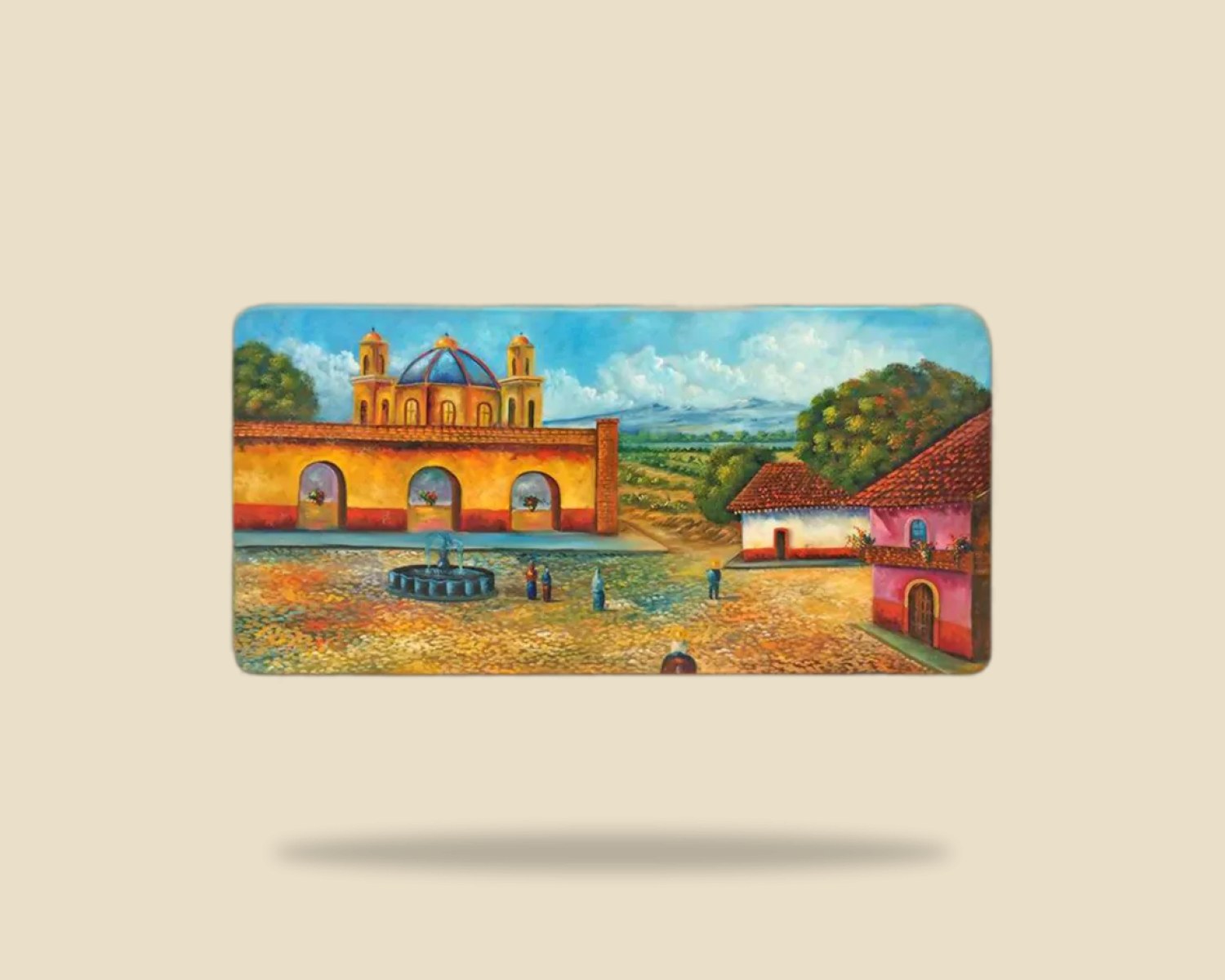 Mesa Pintada 006 — Mesa Pintada artesanal de Tonalá, Jalisco