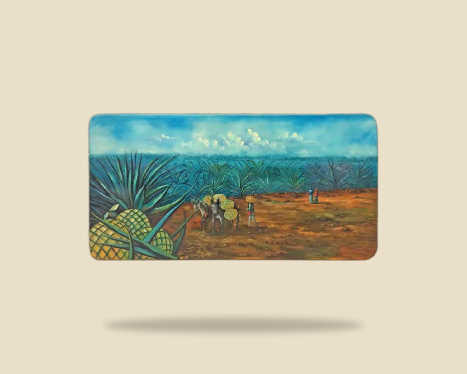 Mesa Pintada 008 — Mesa Pintada artesanal de Tonalá, Jalisco
