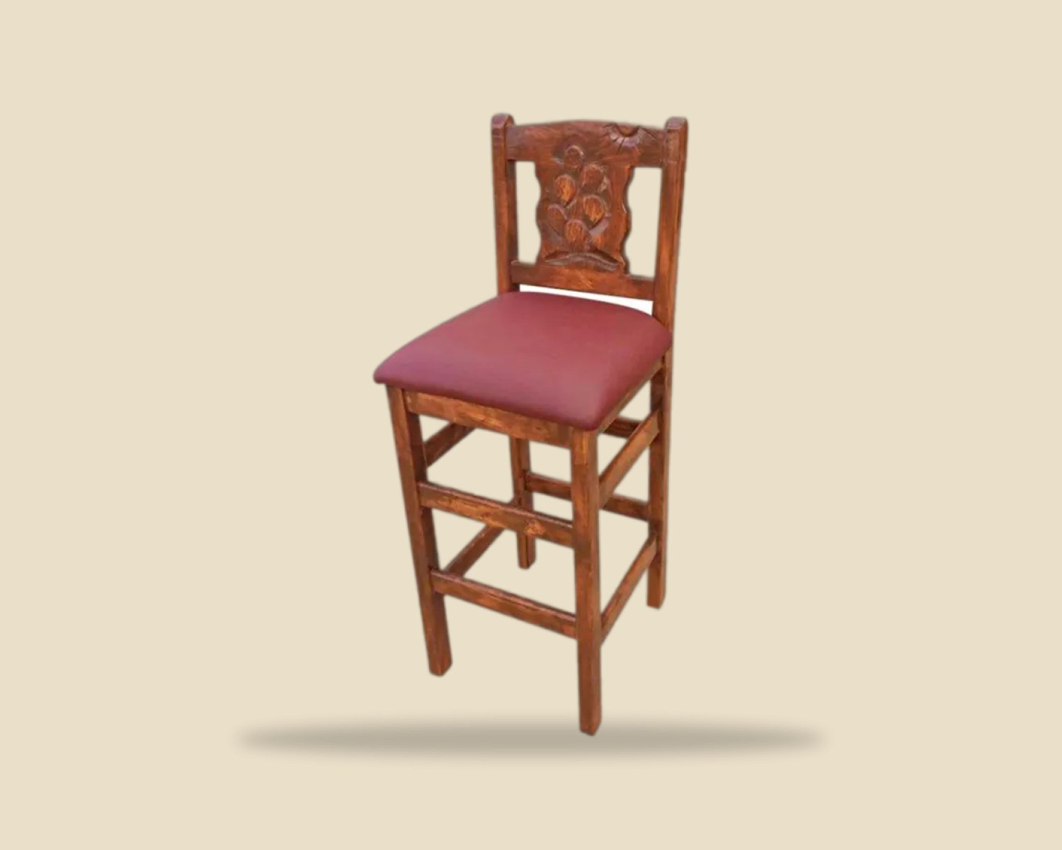 Silla tallada maracas — vista 2 de 2