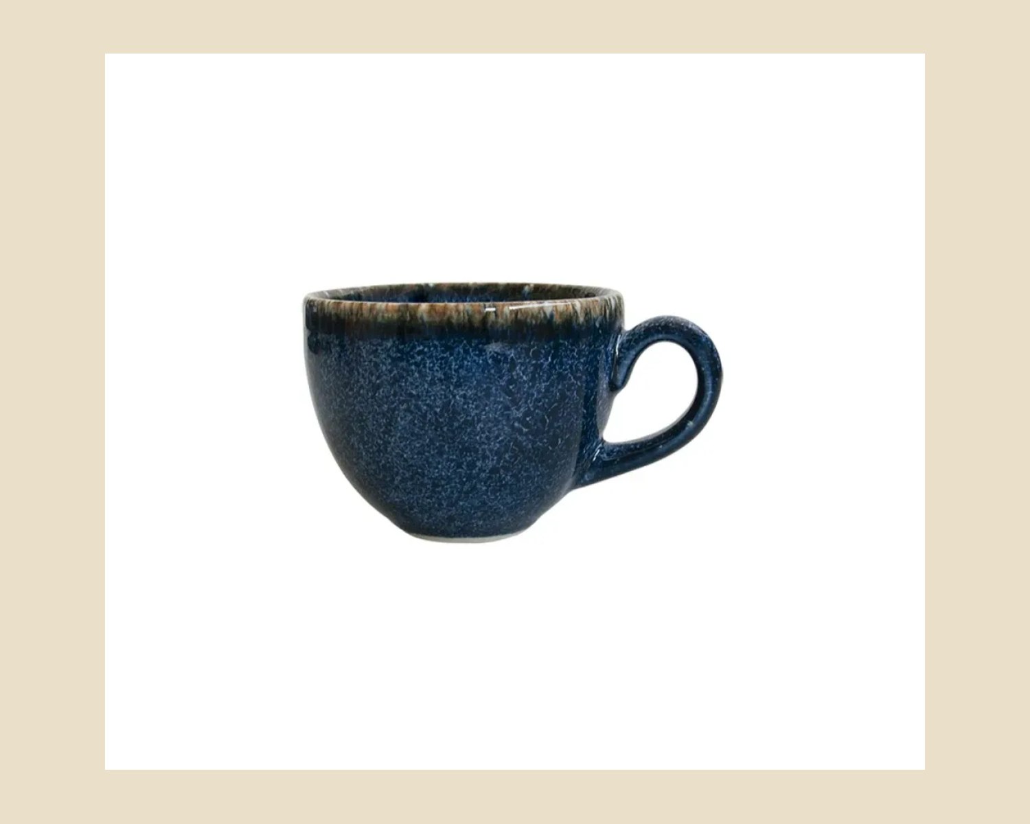 Taza Espresso de 88 cc Índigo | Cabo — Platos artesanal de madera, hecho a mano en Tonalá, Jalisco