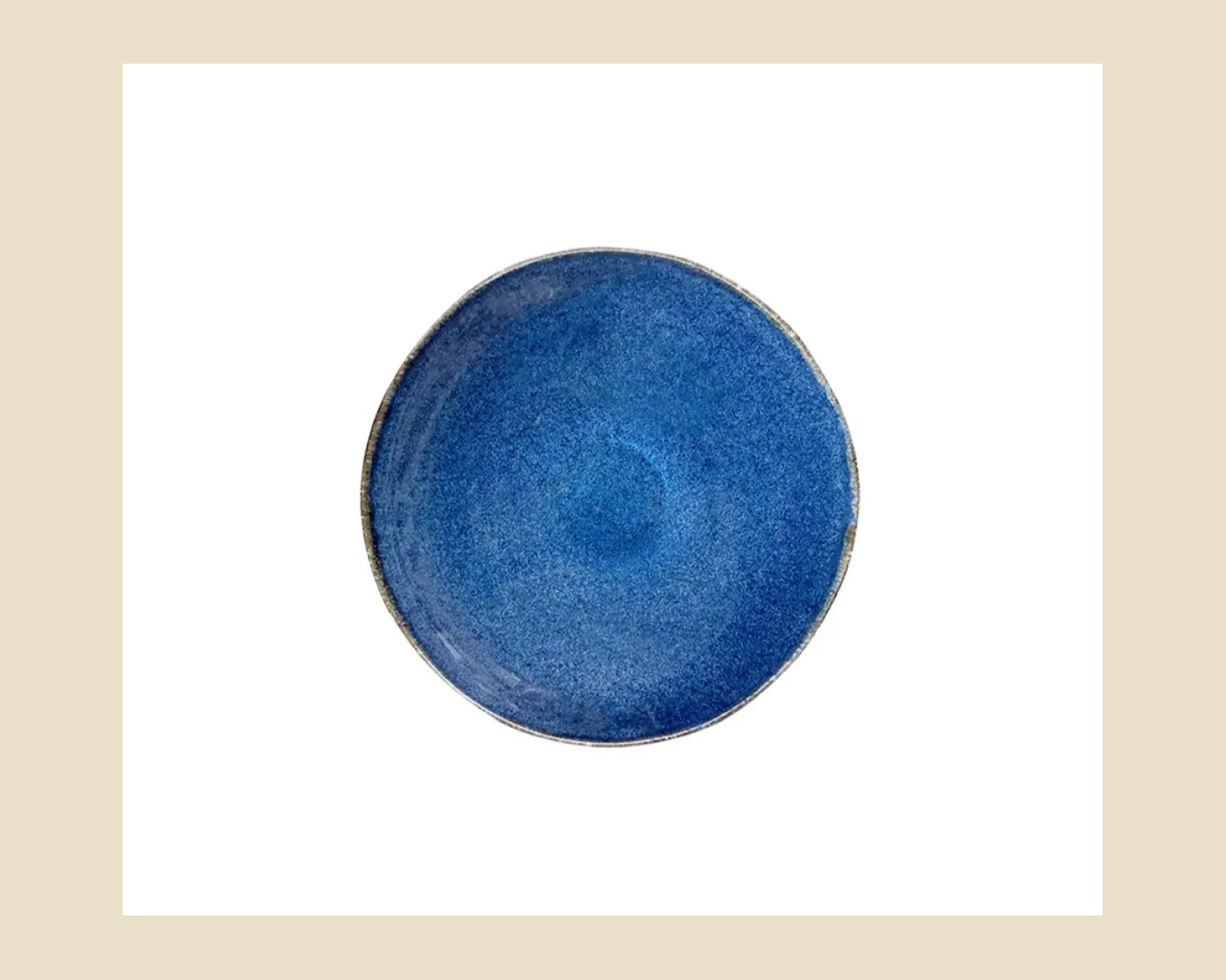 Plato para Taza Espresso 13 cm Índigo | Cabo — Platos artesanal de madera, hecho a mano en Tonalá, Jalisco