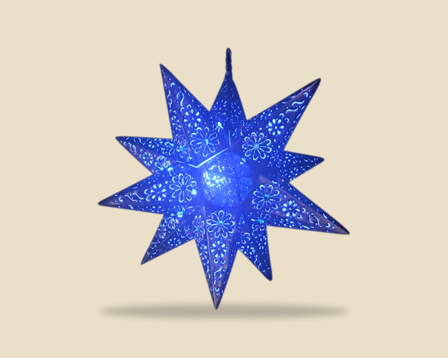 Estrella Azul — Lamparas artesanal de Tonalá, Jalisco