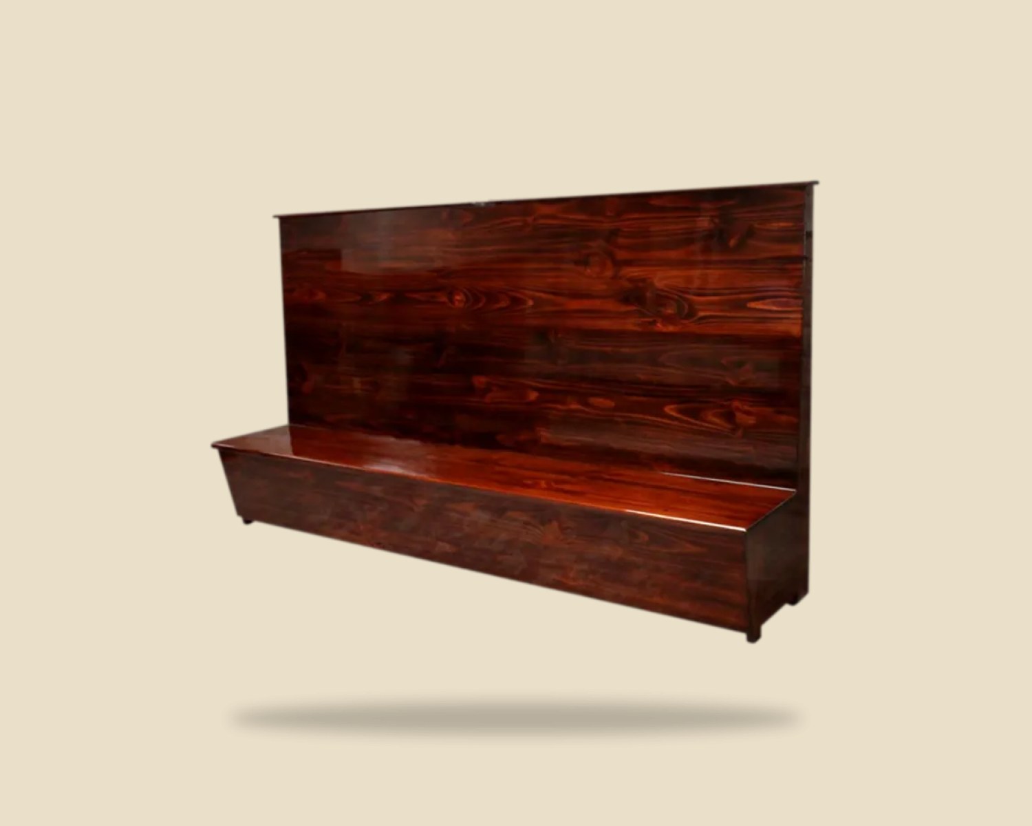 Liso — Mega Booths artesanal de madera, hecho a mano en Tonalá, Jalisco