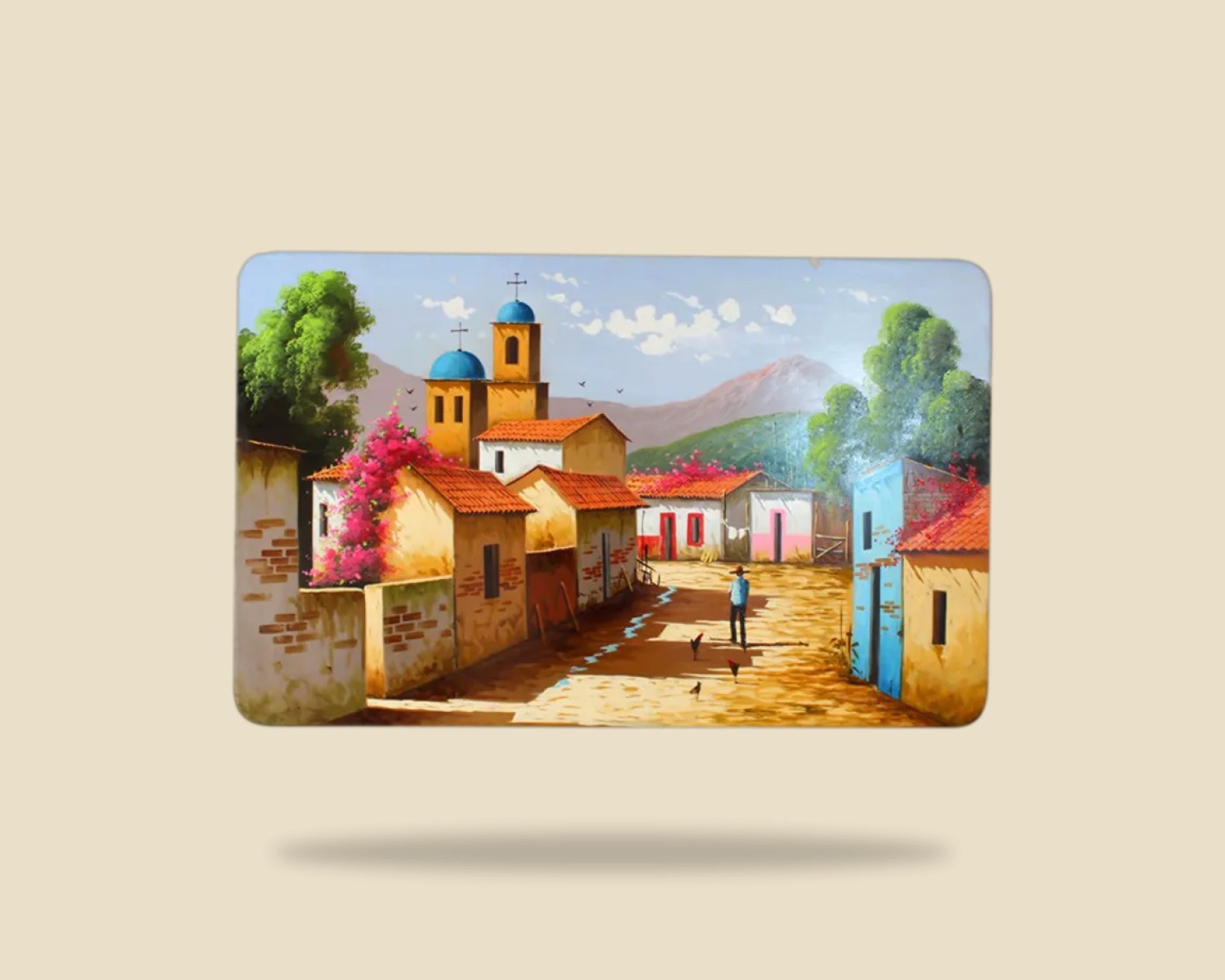 Huamantla — Mesa Pintada artesanal de Tonalá, Jalisco