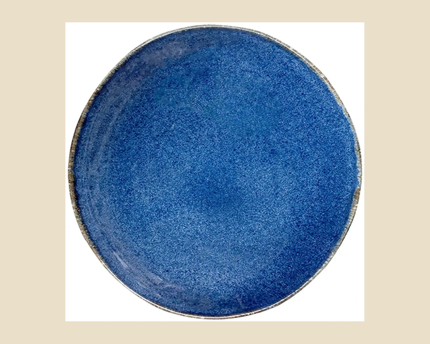 Plato Trinche 30 OTB de 30 cm Índigo | Cabo — Platos artesanal de madera, hecho a mano en Tonalá, Jalisco