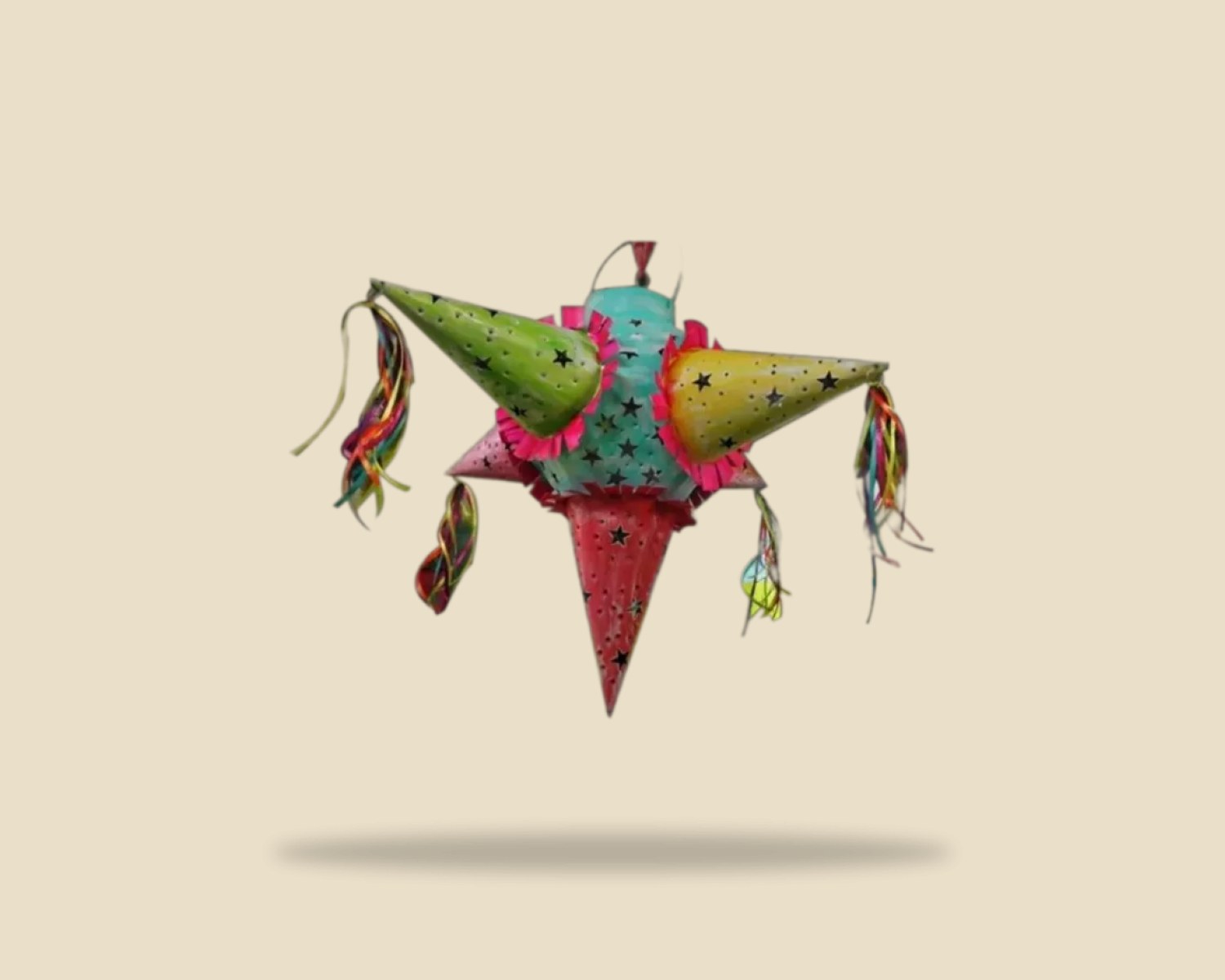 Piñata Laton 1' — Fierro Forjado Decor artesanal de Tonalá, Jalisco
