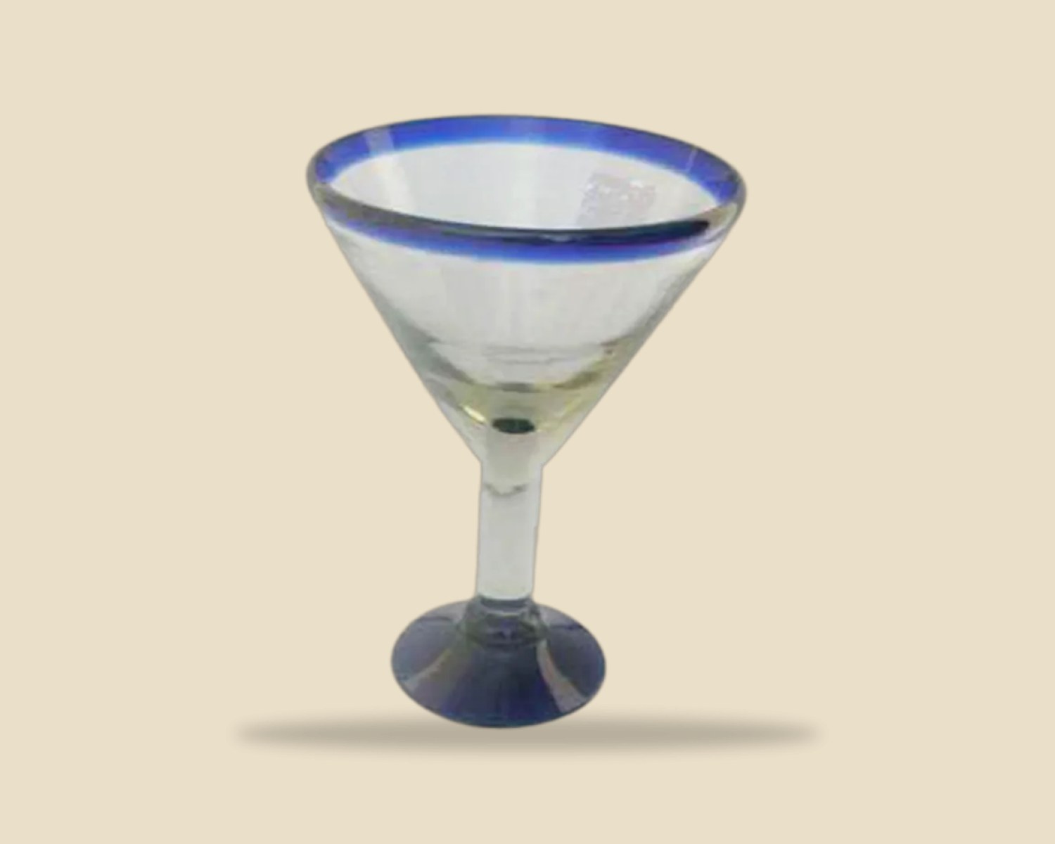 Copa Martini — Vidrio Soplado artesanal de Tonalá, Jalisco