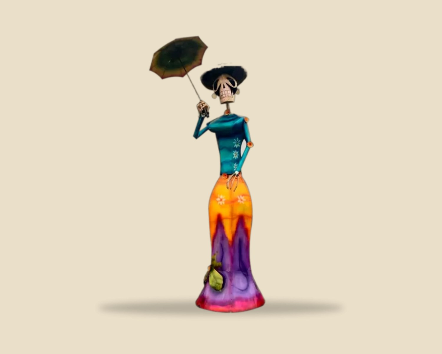 Sra. Catrina — Fierro Forjado Decor artesanal de Tonalá, Jalisco