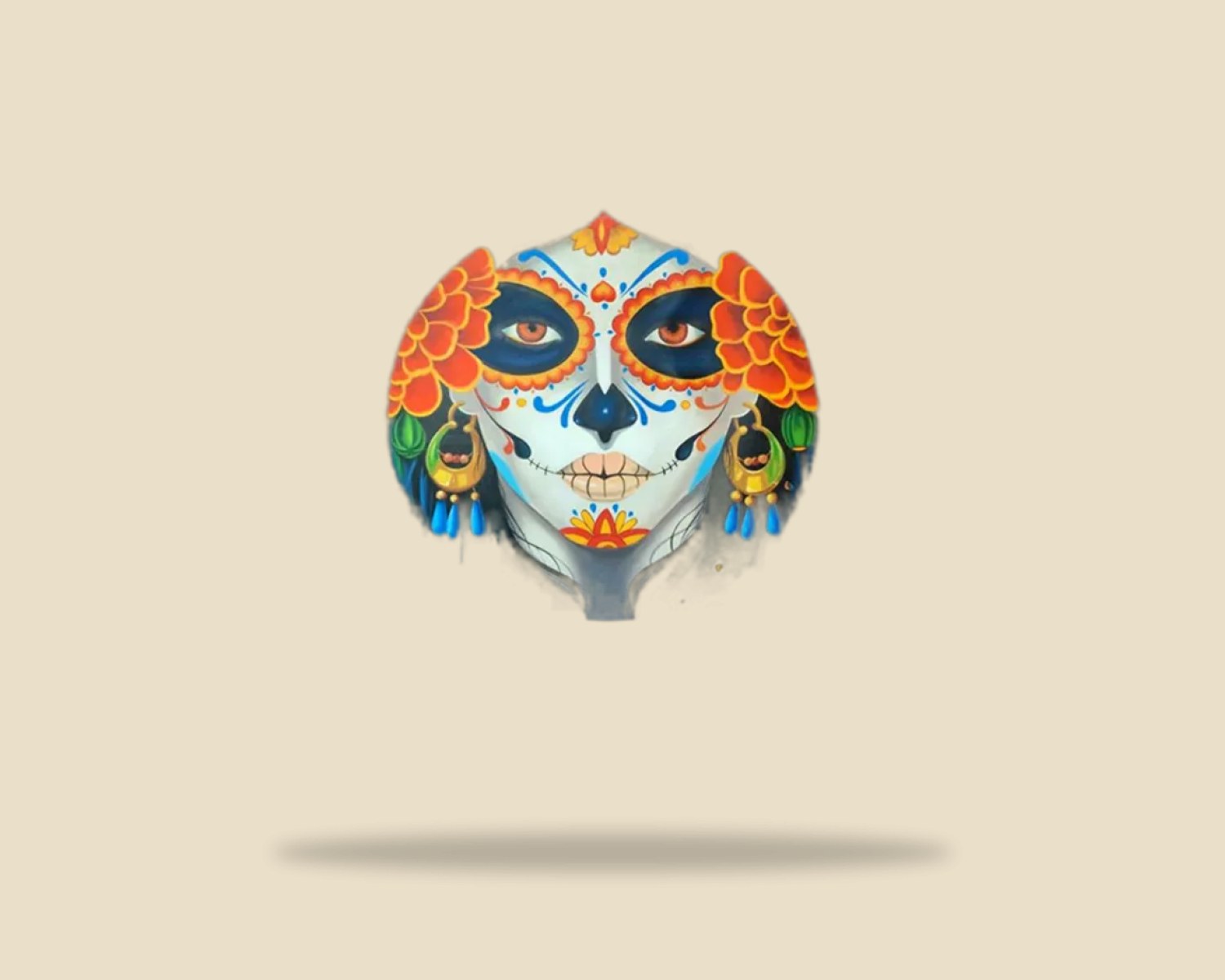 Cuadro Catrina — Cuadros artesanal de Tonalá, Jalisco