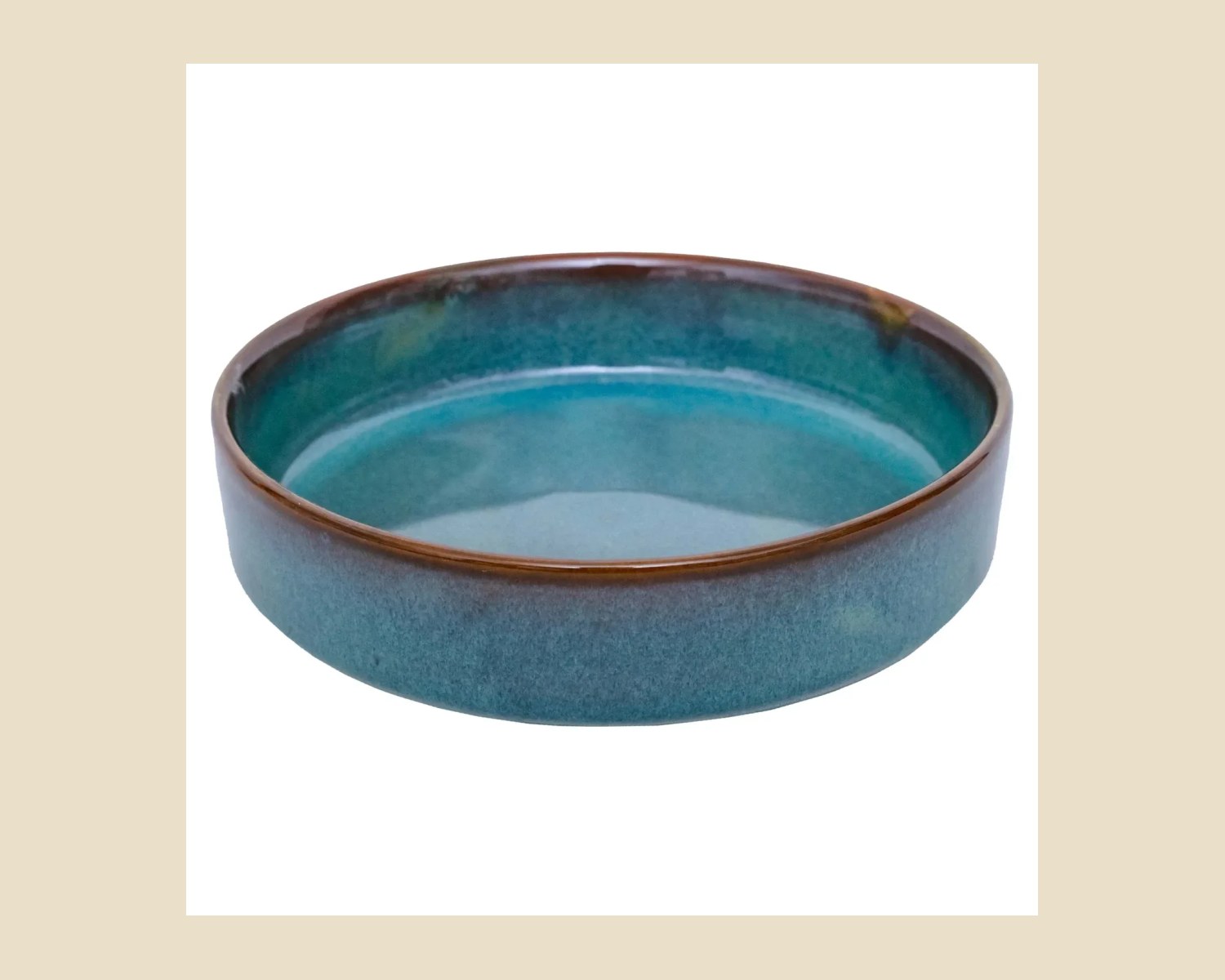 Tazón Recto 27 cm | Plana Caribe — vista 2 de 2