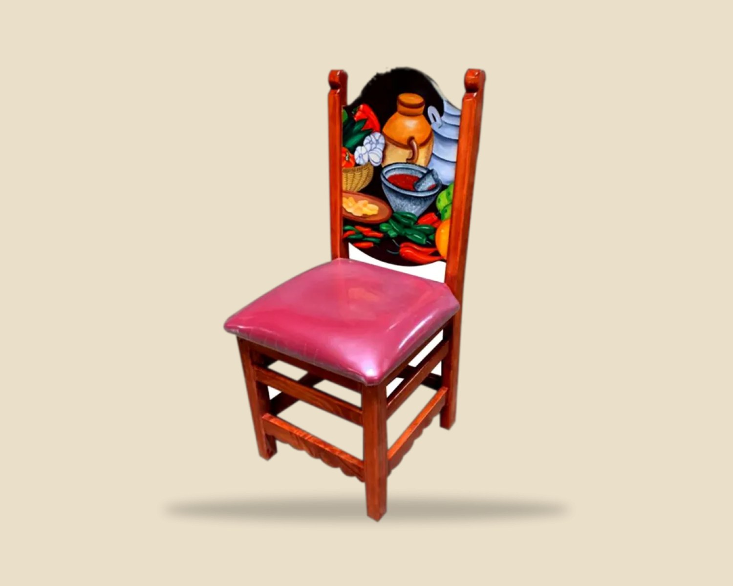 cocina — Sillas Pintadas artesanal de madera, hecho a mano en Tonalá, Jalisco