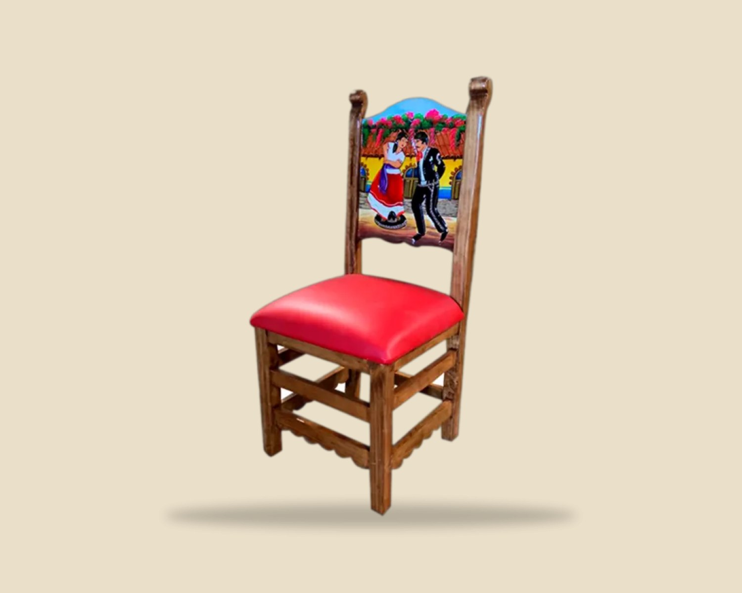 Tallado Artistico 045 — Silla Artistica artesanal de Tonalá, Jalisco