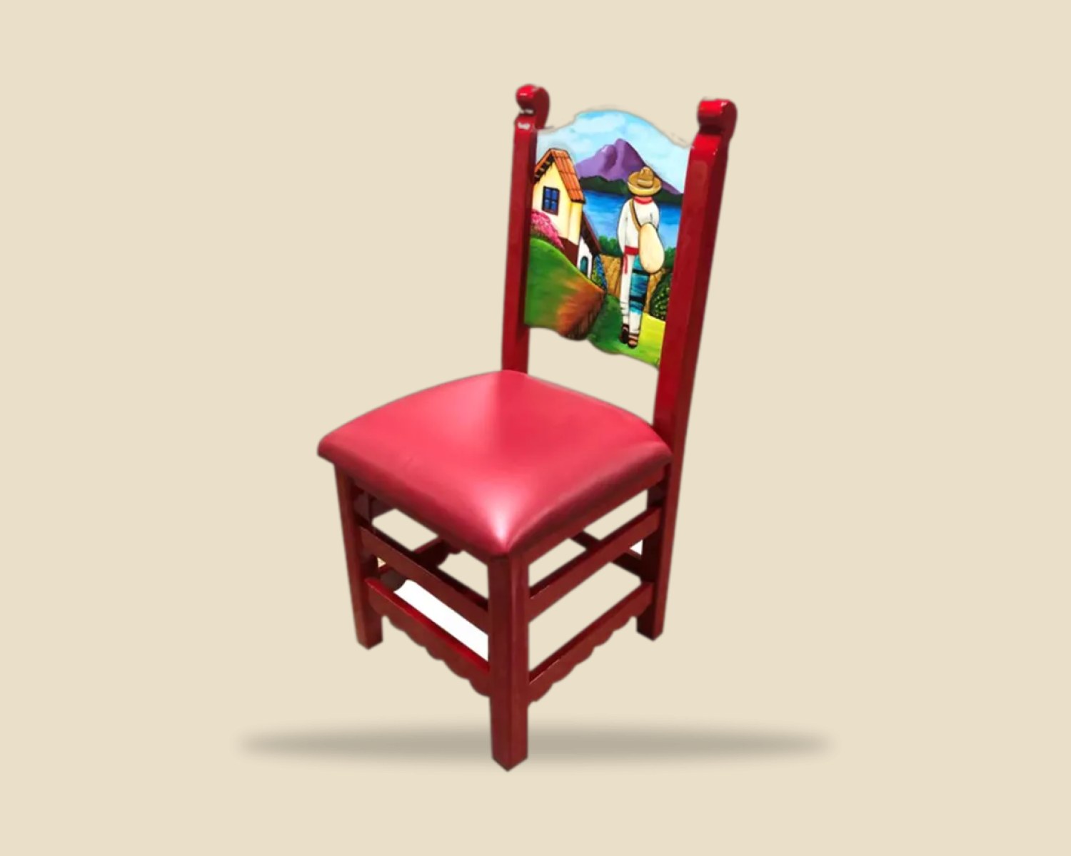 Tallado Artistico 052 — Silla Artistica artesanal de Tonalá, Jalisco