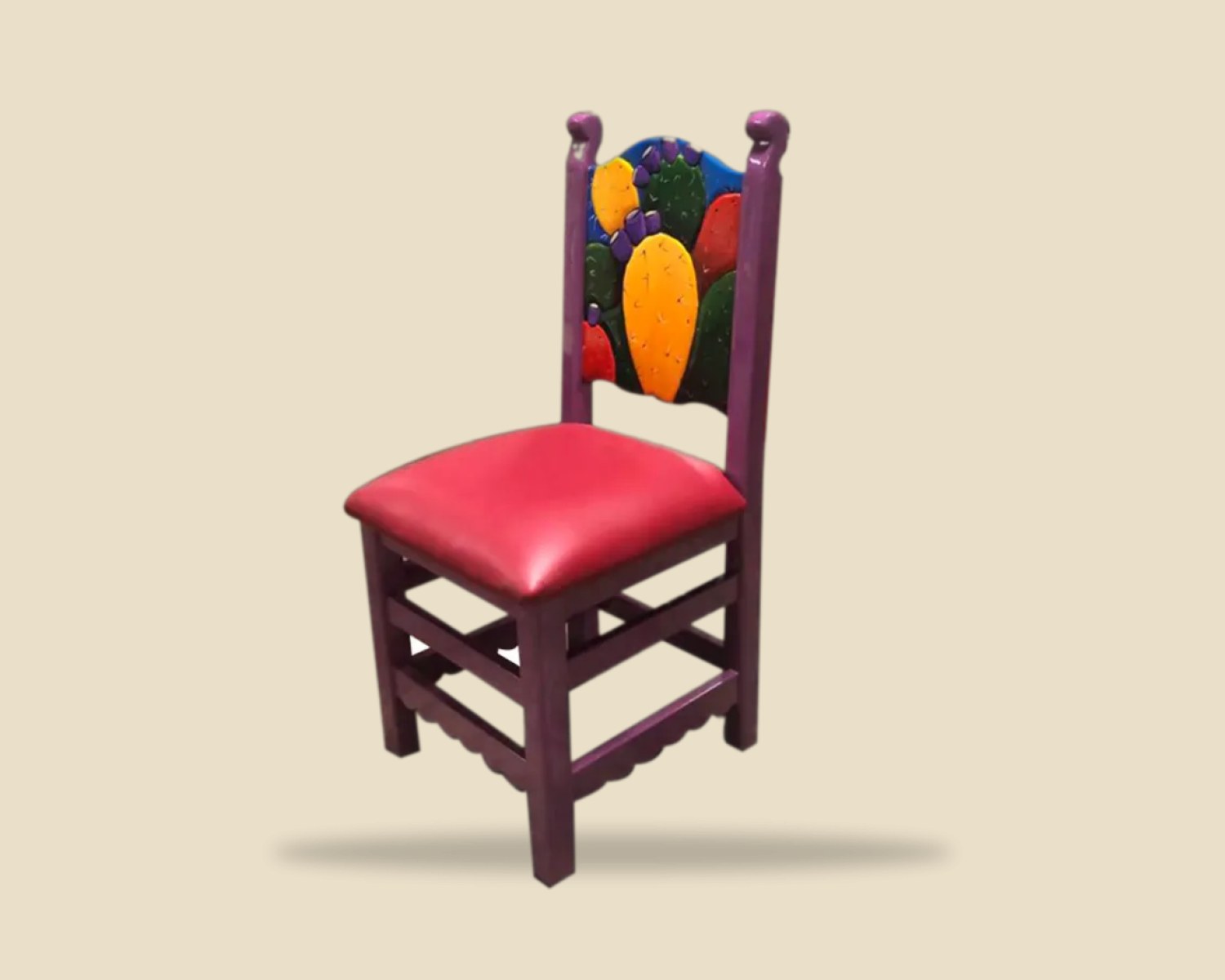Tallado Artistico 053 — Silla Artistica artesanal de Tonalá, Jalisco