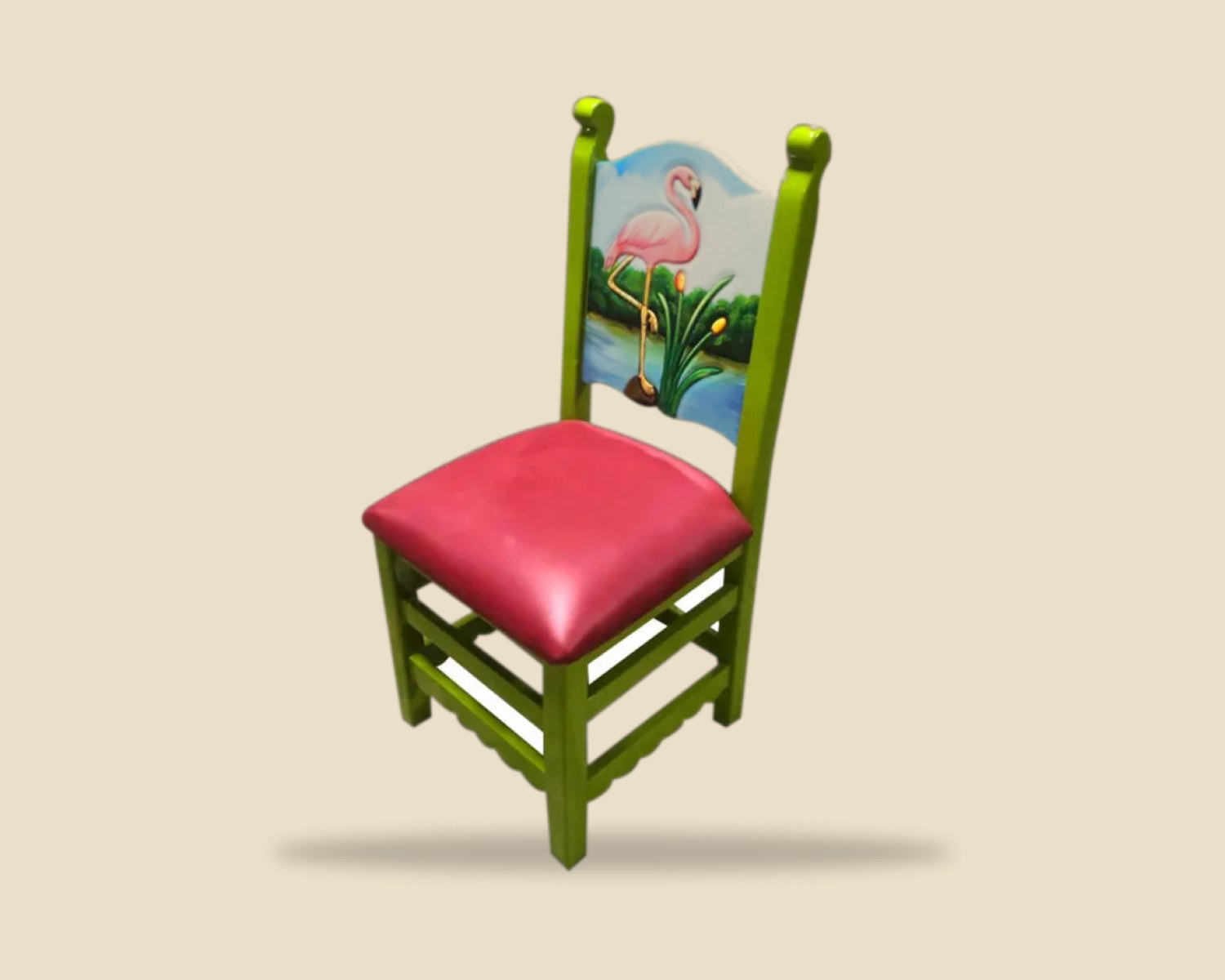 Tallado Artistico 055 — Silla Artistica artesanal de Tonalá, Jalisco