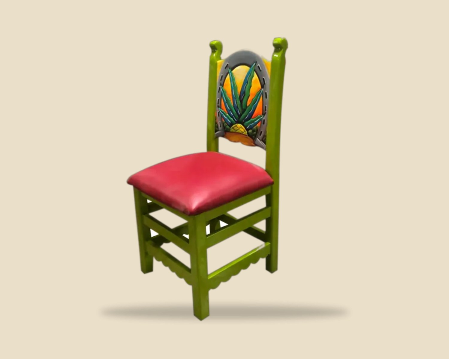 Tallado Artistico 058 — Silla Artistica artesanal de Tonalá, Jalisco