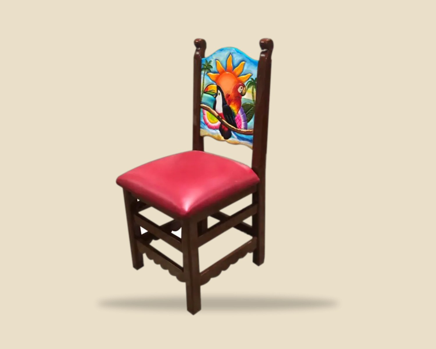 Tallado Artistico 061 — Silla Artistica artesanal de Tonalá, Jalisco