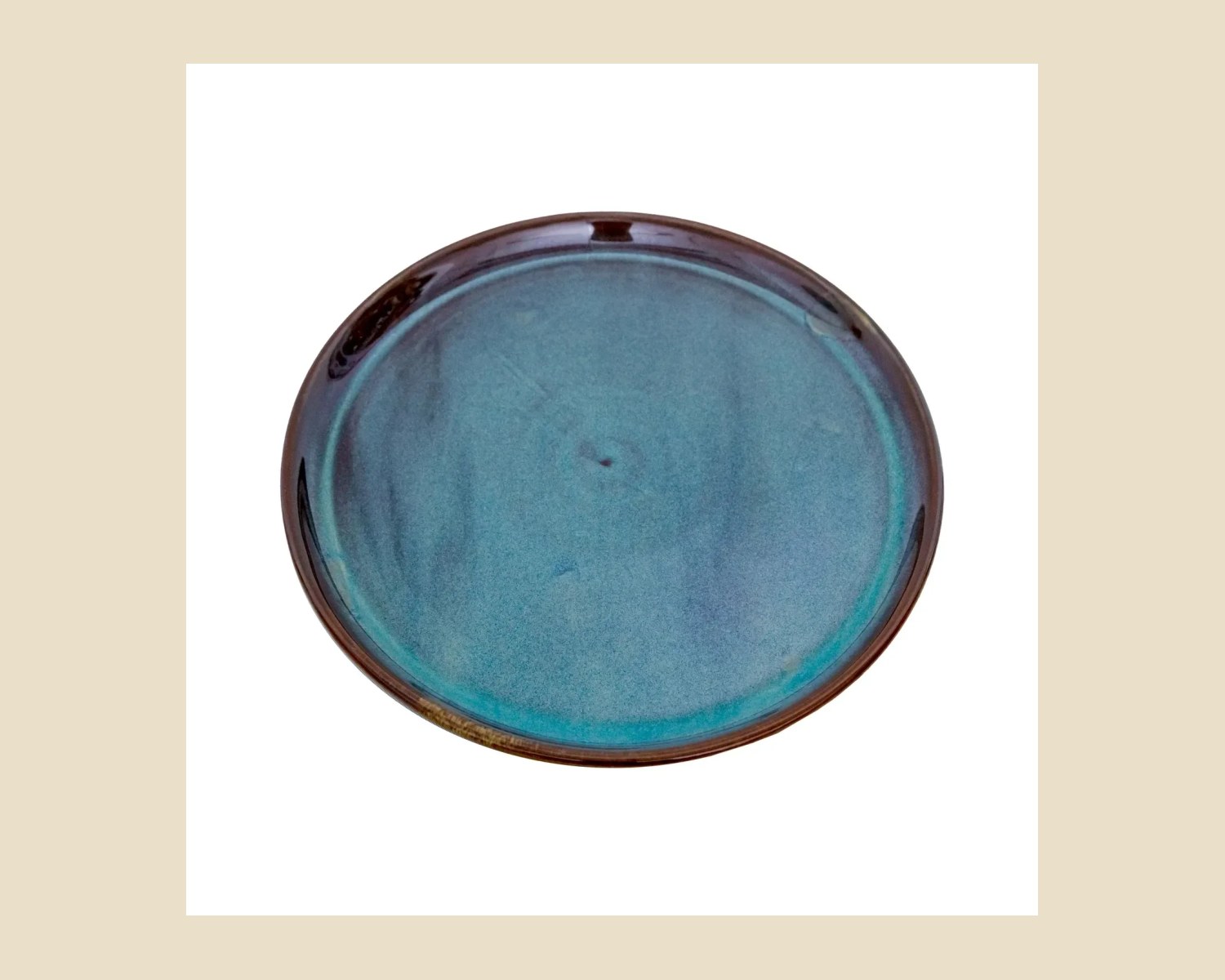 Plato Trinche 32 cm | Plana Caribe — vista 2 de 3