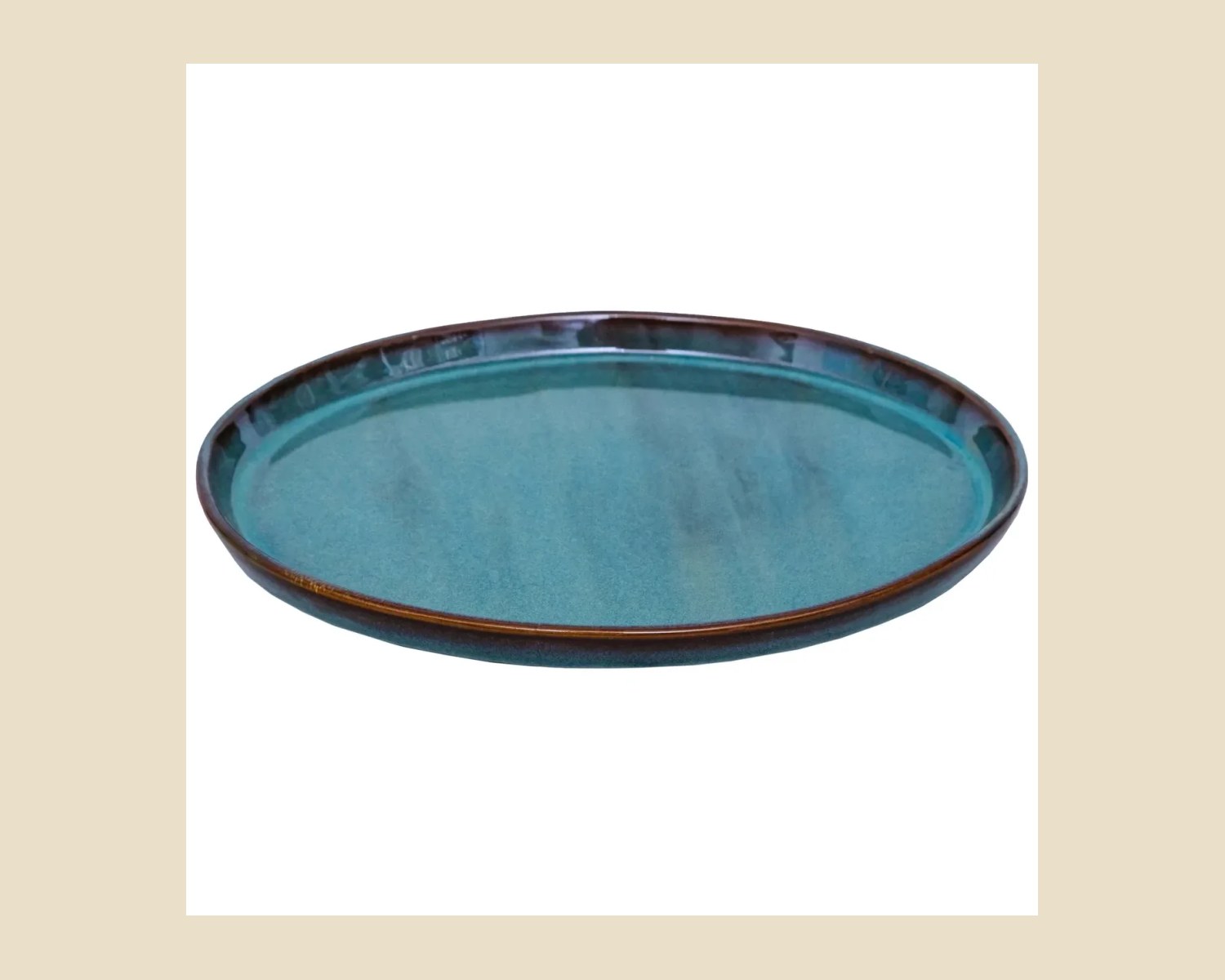 Plato Trinche 32 cm | Plana Caribe — vista 3 de 3