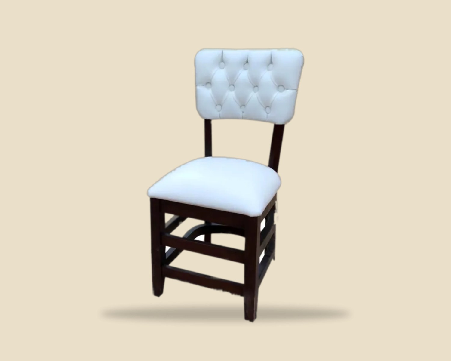 Blanco Total — Silla Moderna artesanal de madera, hecho a mano en Tonalá, Jalisco