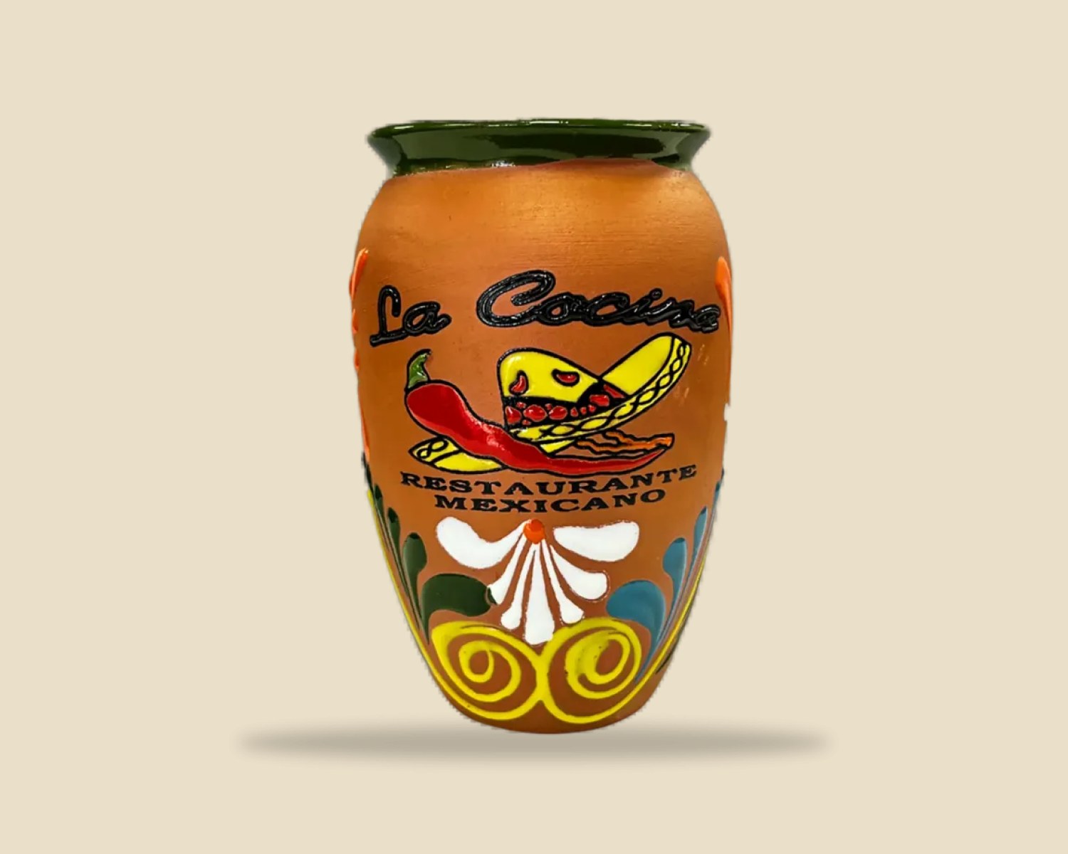 Cantarito Espiga — Cantarito artesanal de Tonalá, Jalisco