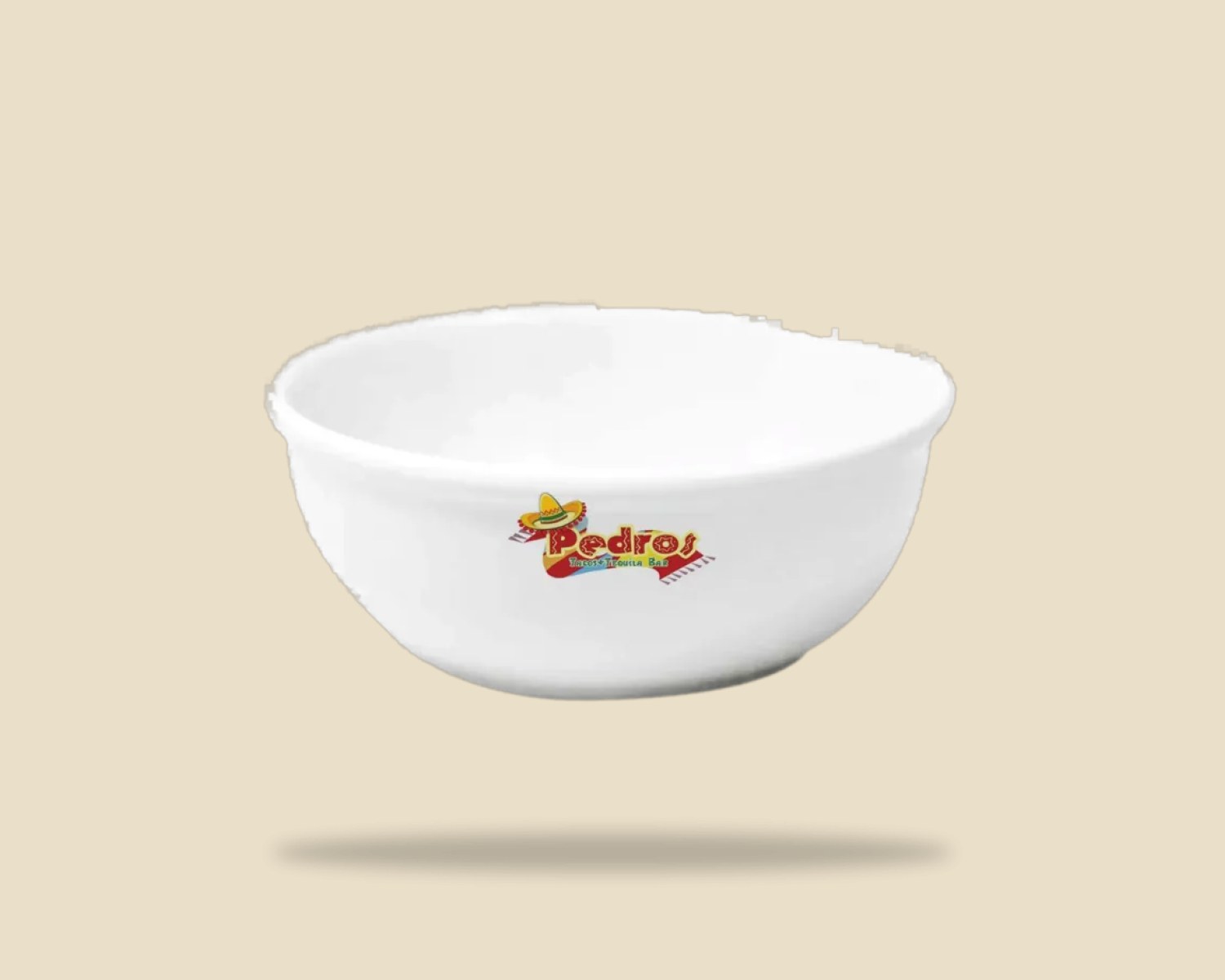 Plato Sopero — Anfora Blanco artesanal de Tonalá, Jalisco