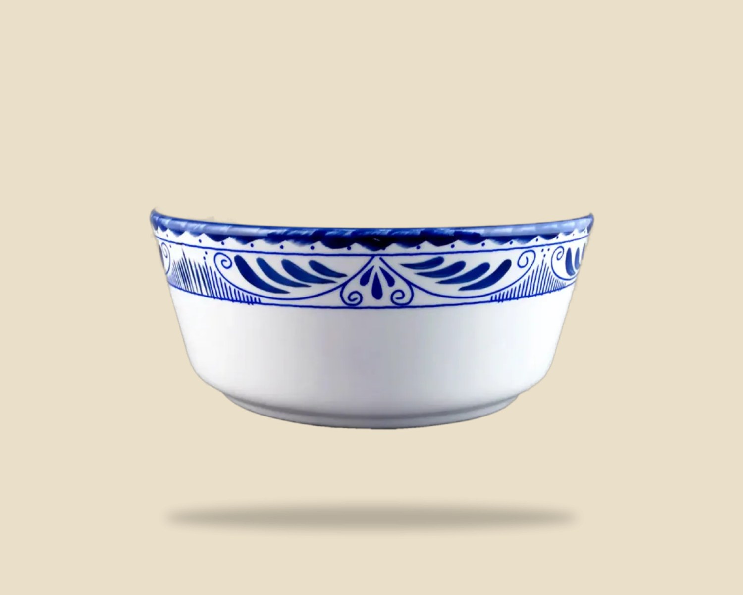 Plato sopero Talavera — Talavera artesanal de Tonalá, Jalisco