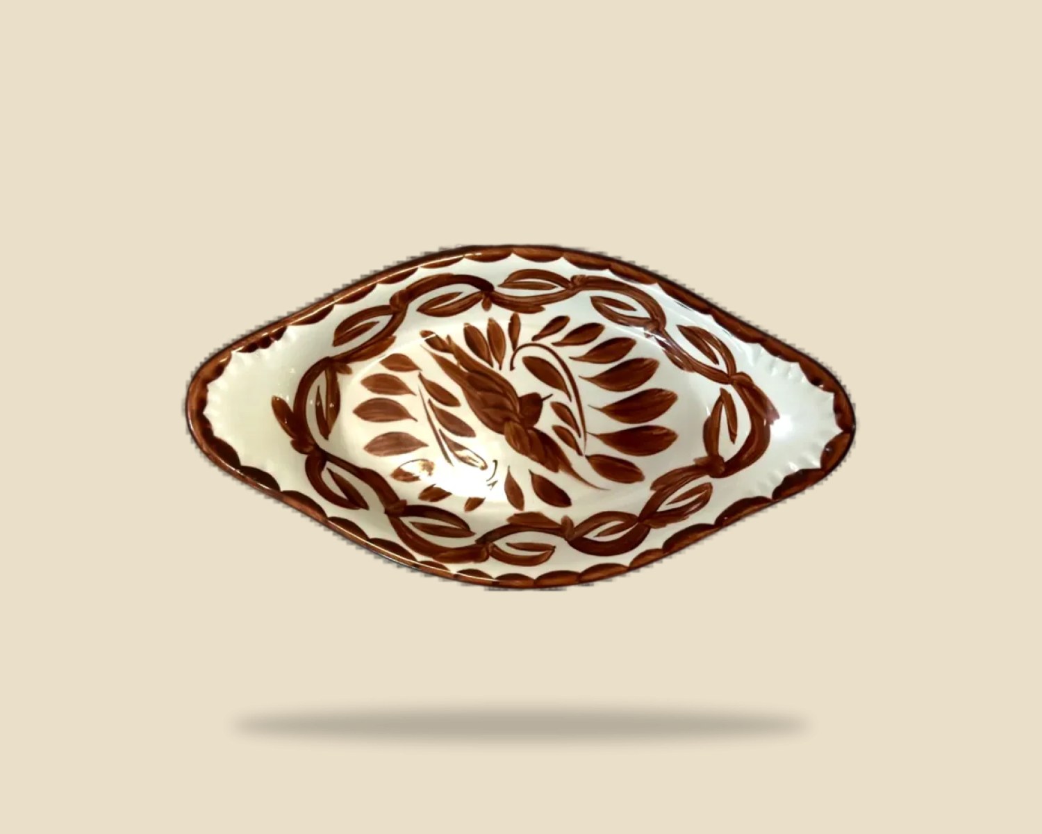 Plato botanero — Talavera artesanal de madera, hecho a mano en Tonalá, Jalisco