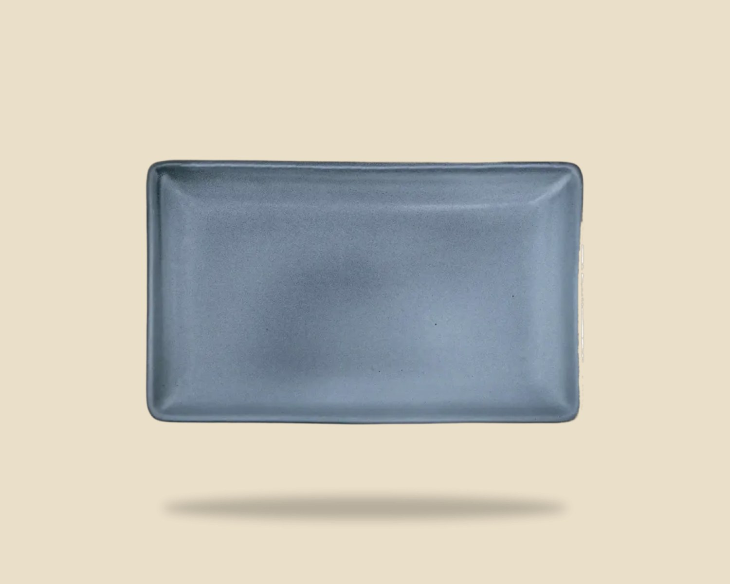 Charola rectangular 14x7 — Tacana artesanal de madera, hecho a mano en Tonalá, Jalisco